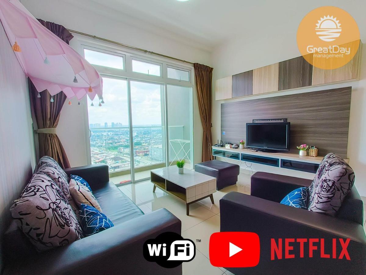 Apartmán Twin Galaxy By Greatday Johor Bahru Exteriér fotografie